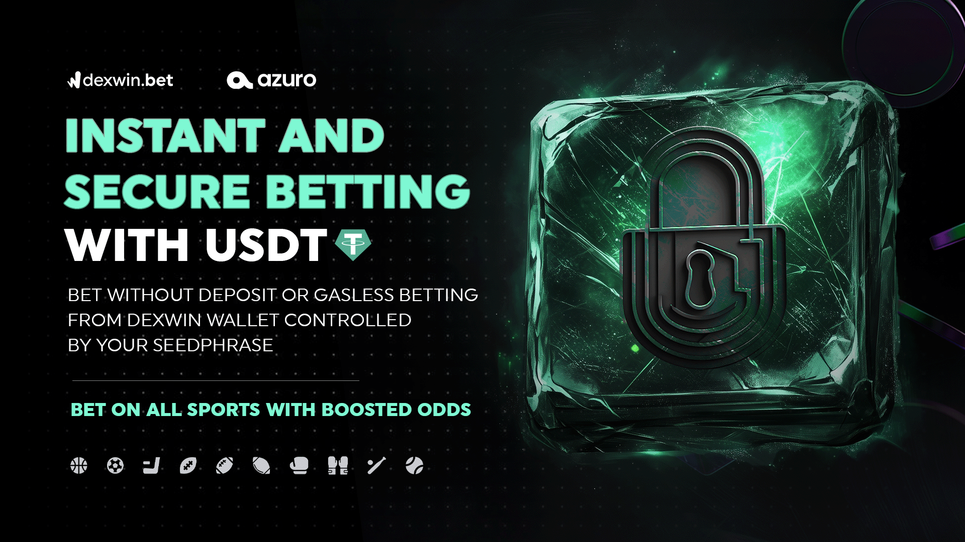 DexWin - First Licensed Decentralized Crypto Bookmaker Decentralized Betting on Azuro with DexWin